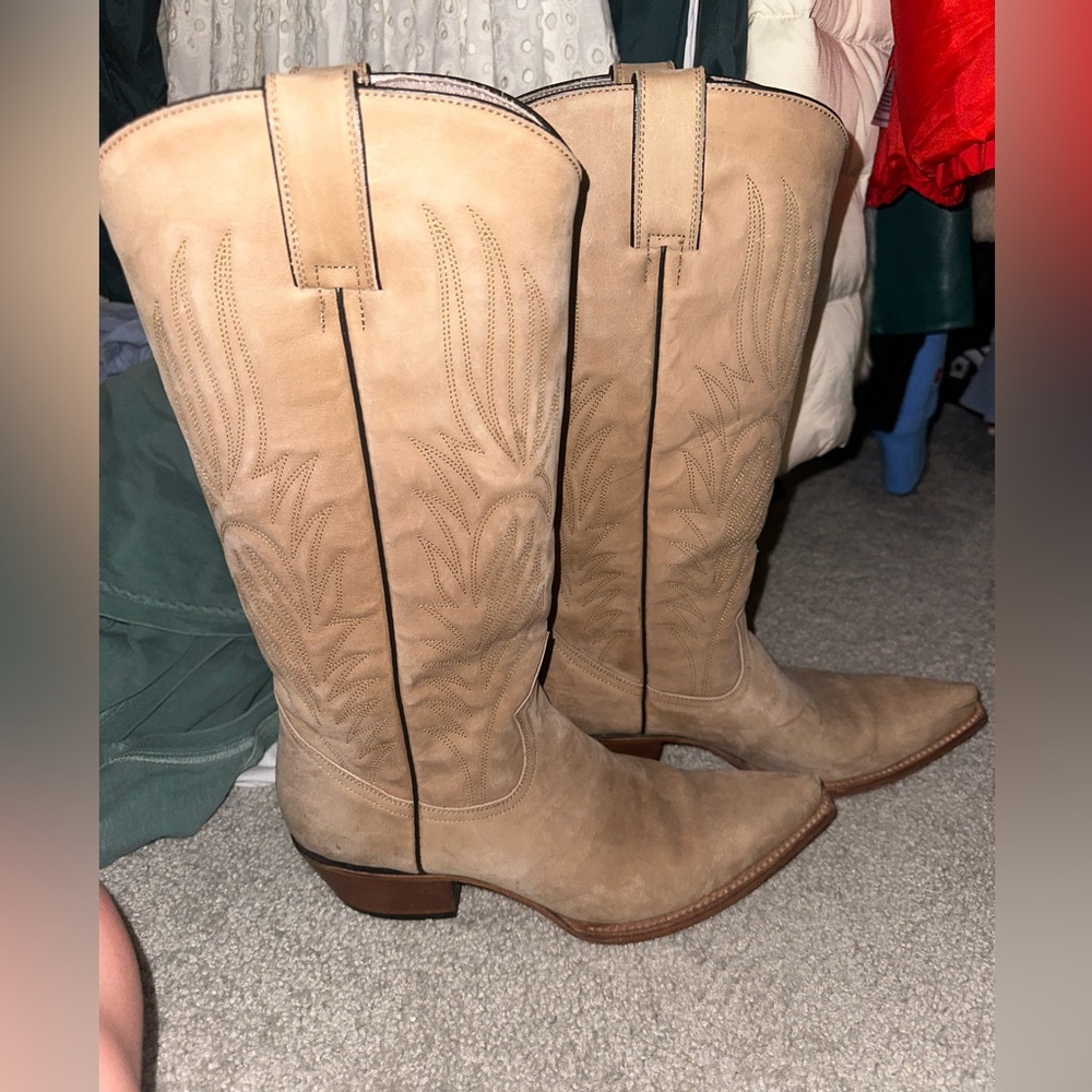 Steve Madden Brown Cowboy boots size 8 women’s